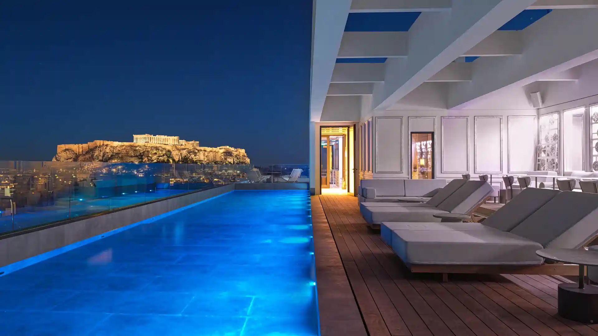 NYX Hotel Thessaloniki - Piscina bassa sul tetto