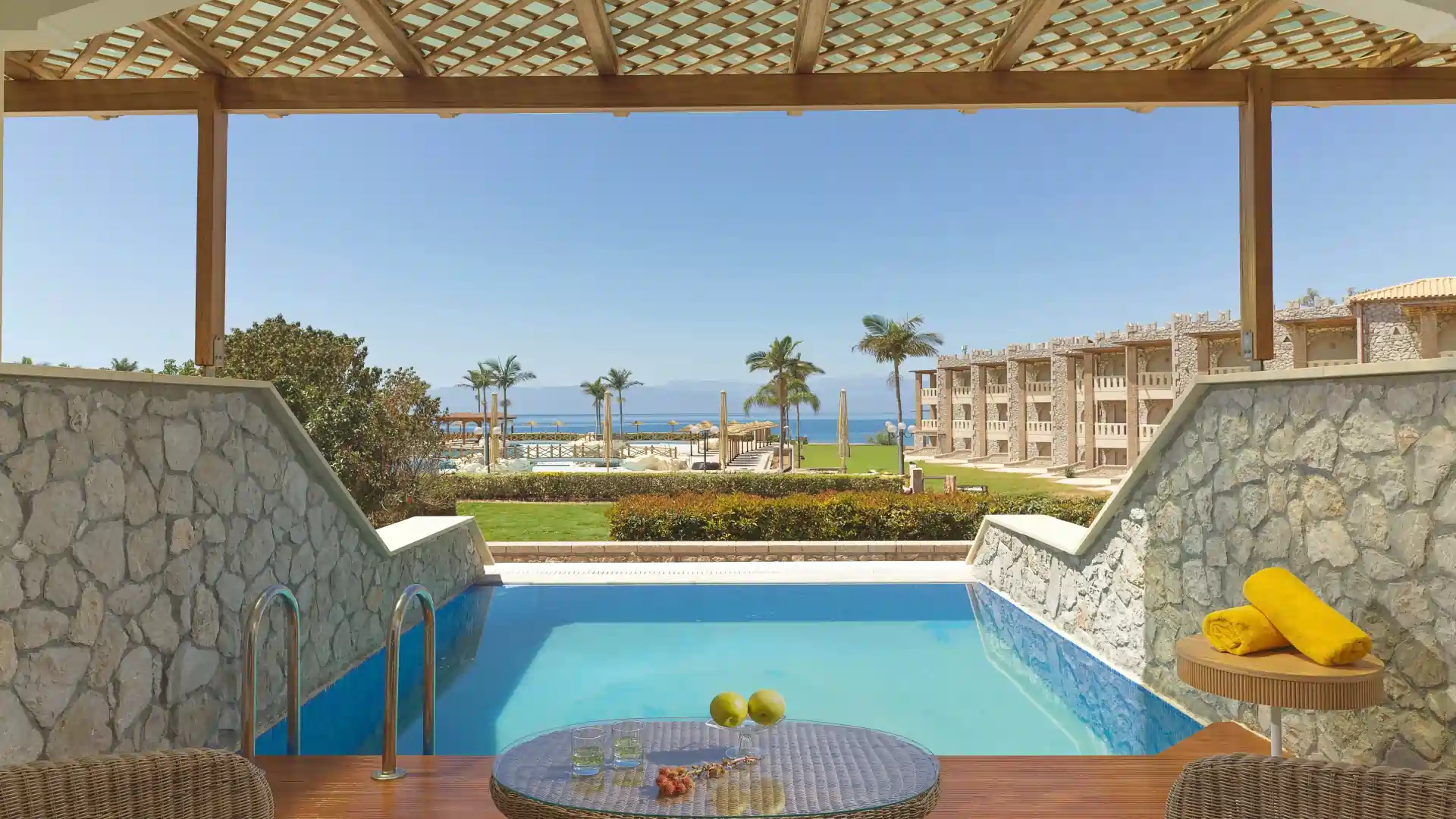 Junior Suite con Piscina Privata - Vista Mare