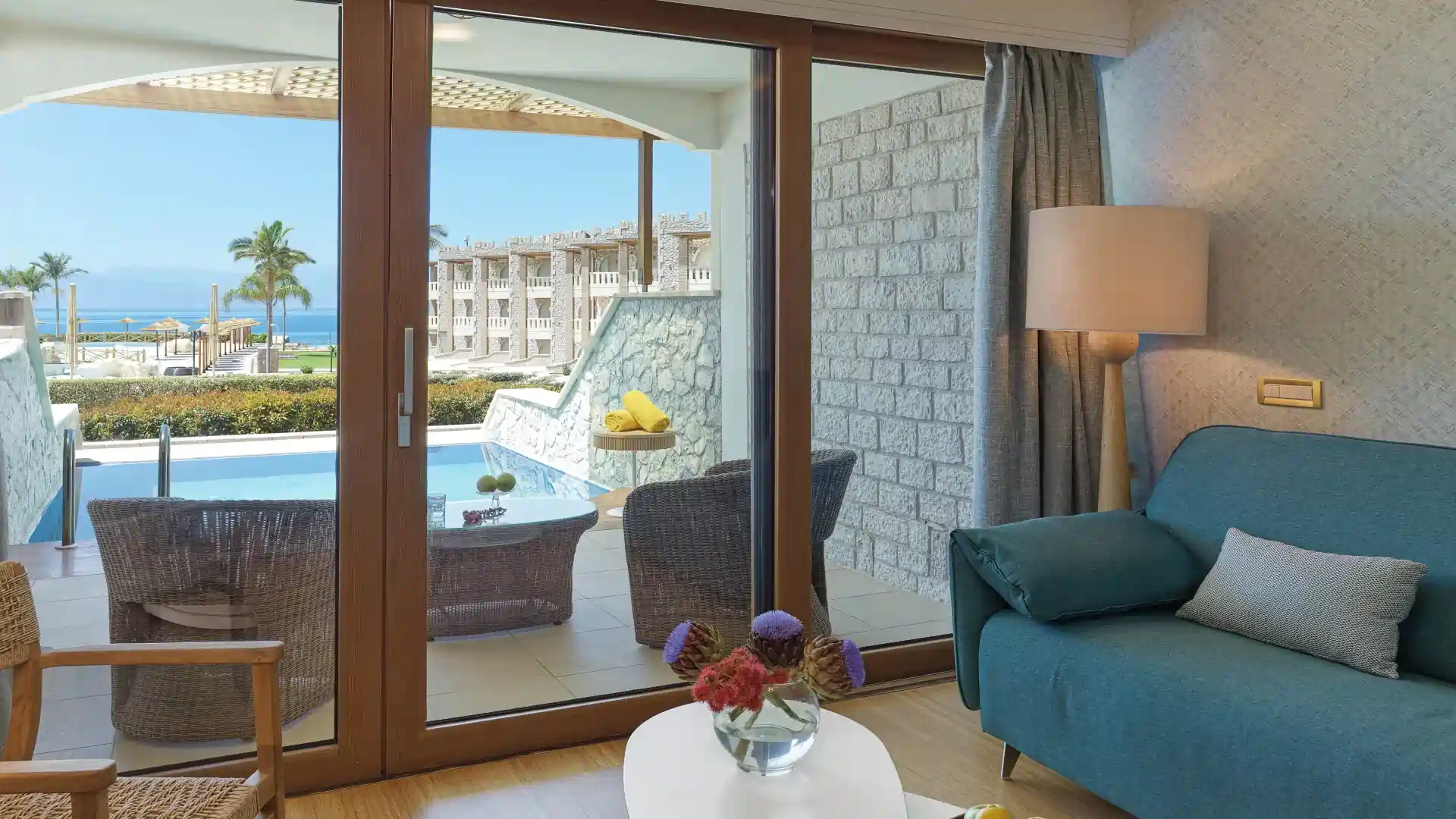 Junior Suite con Piscina Privata - Vista Mare